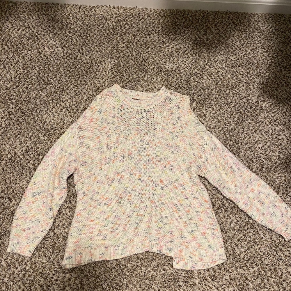 Aerie open back sweater